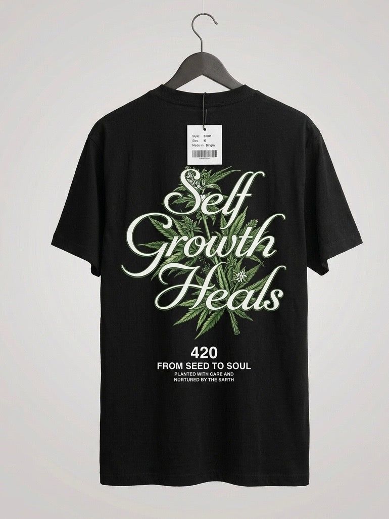 Polera Hombre Weed