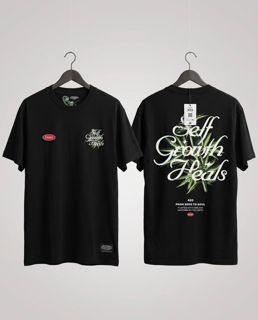 Polera Hombre Weed