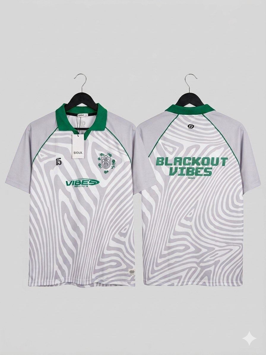 Blackout Vibes Polo Jersey