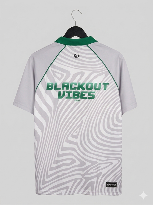 Blackout Vibes Polo Jersey