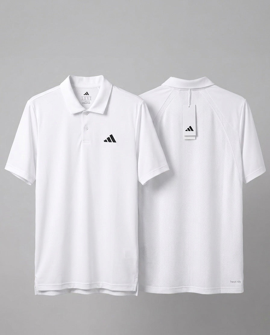 Polo adidas Tenis Club Hombre Blanco