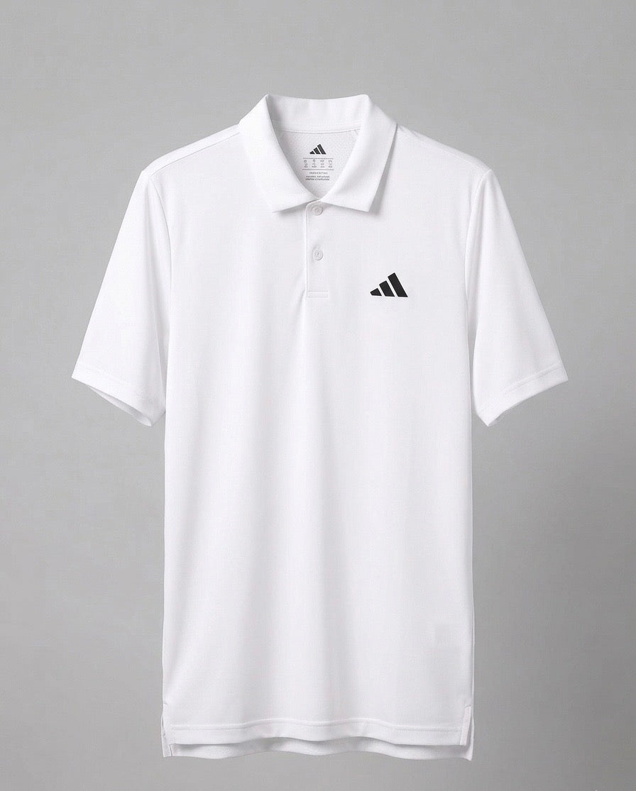 Polo adidas Tenis Club Hombre Blanco
