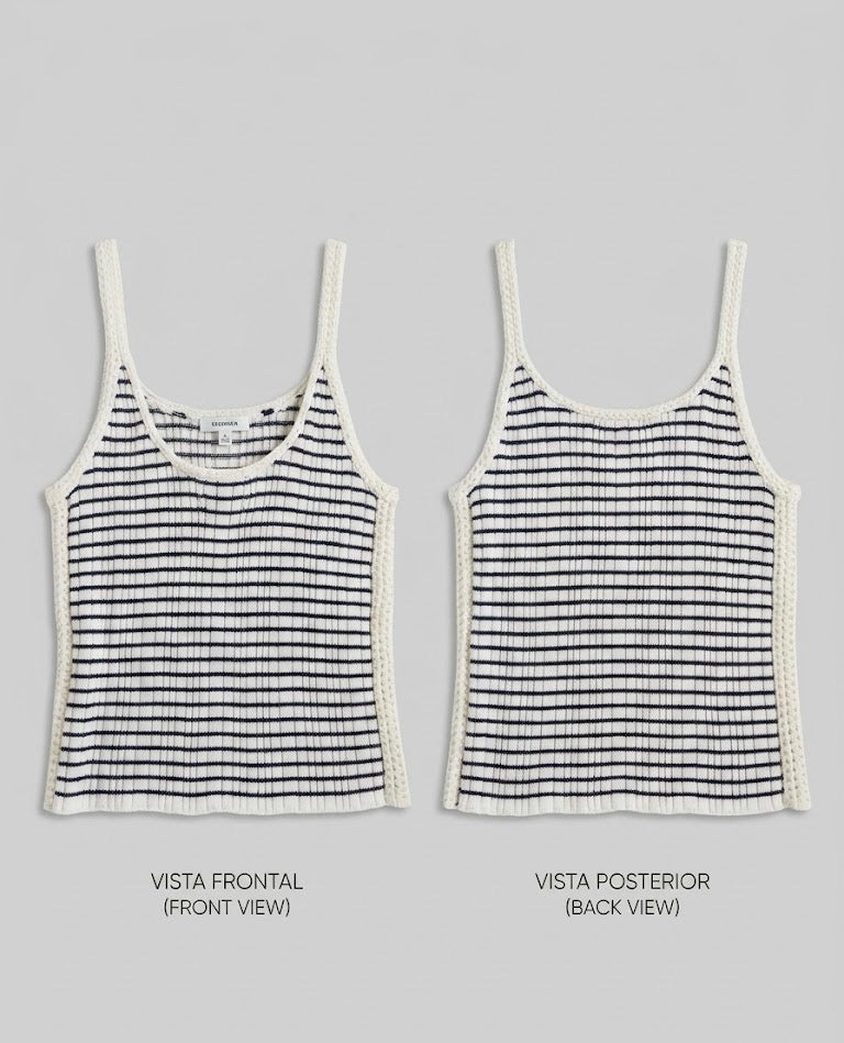 Top American Eagle Tejido Crochet
